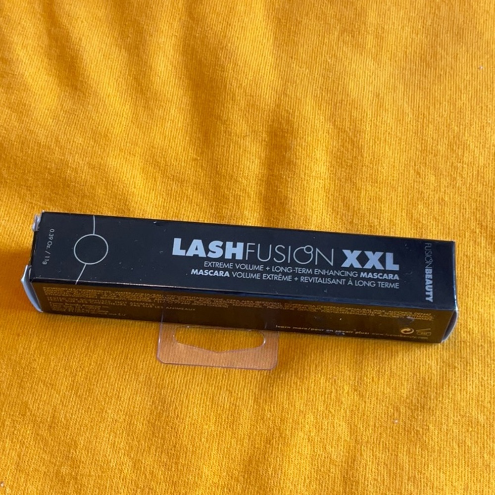 Fusion Beauty Lash Fusion XXL Extreme Mascara in Extreme Black 0.39oz/11g, NIB